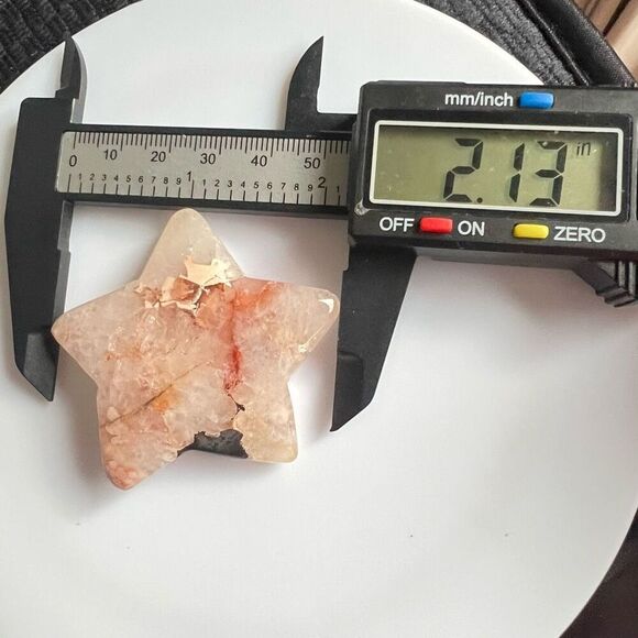 Flower Agate Star Carving (6)‎ - Picture 7 of 8